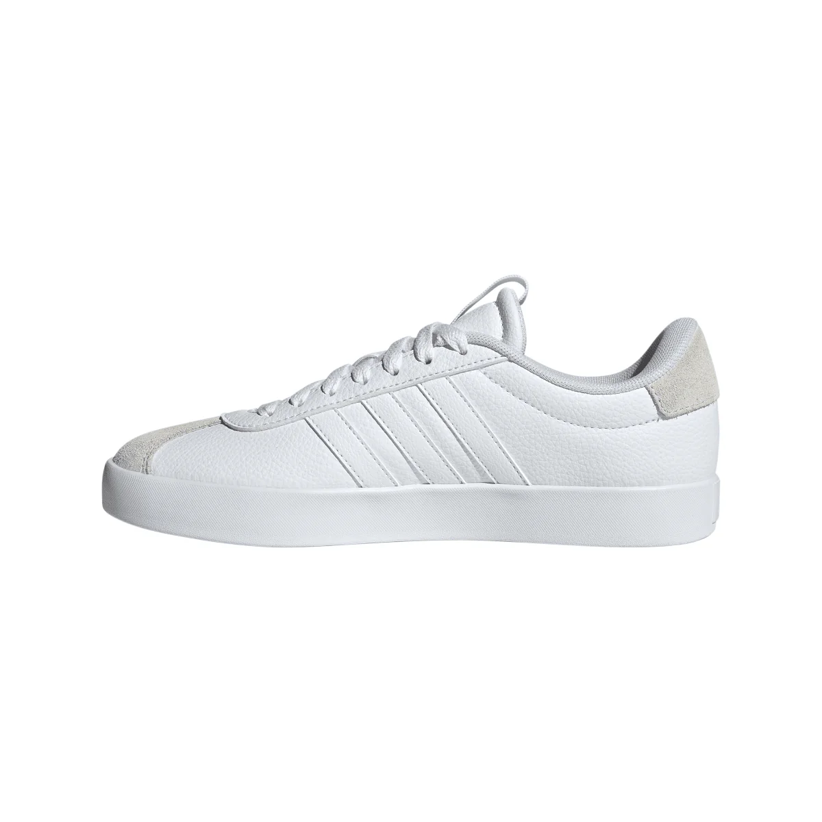 Sneakers da donna bianche con dettagli effetto scamosciato adidas VL Court 3.0 - Image 4
