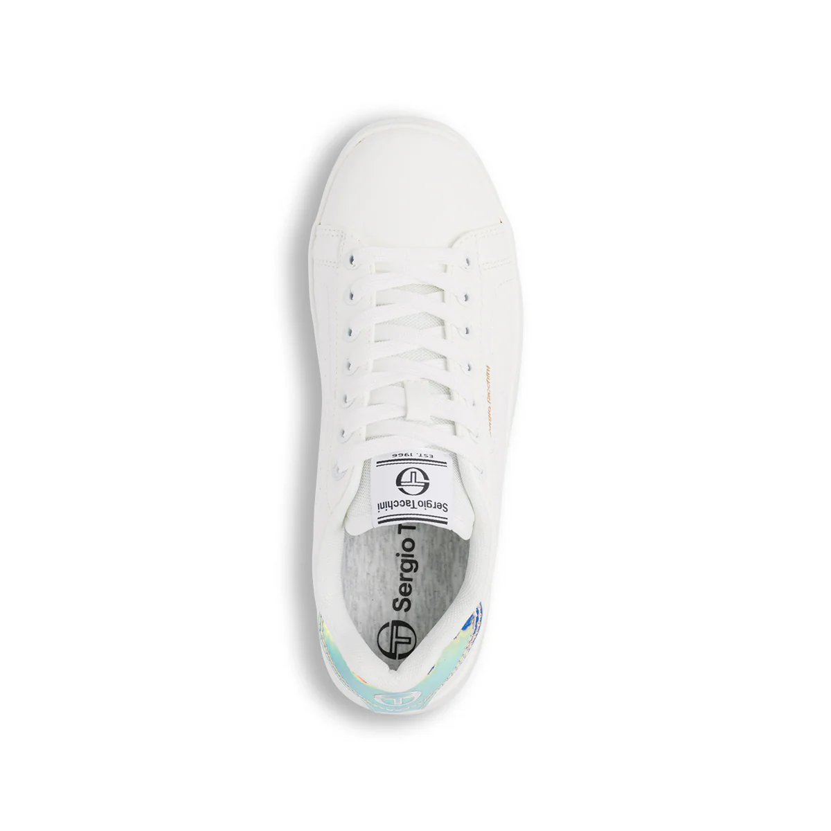 Sneakers da donna bianche con dettaglio sul tallone effetto specchio Sergio Tacchini Capri - Image 6