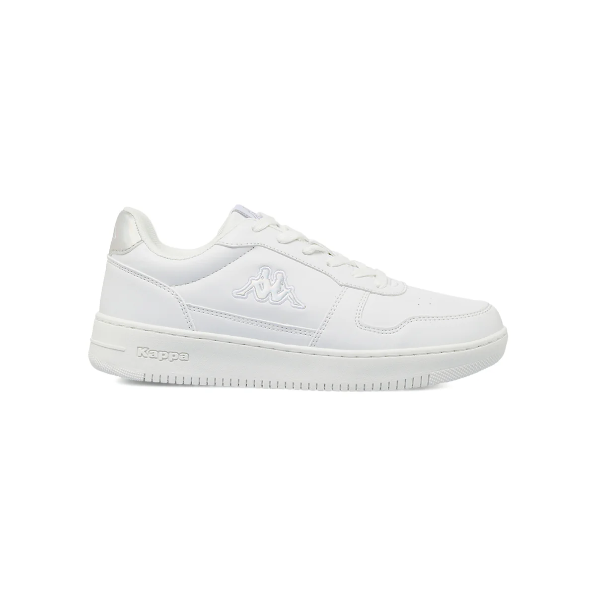 Sneakers da Donna Bianche con Lacci e Logo Laterale Tono su Tono Kappa - Image 2