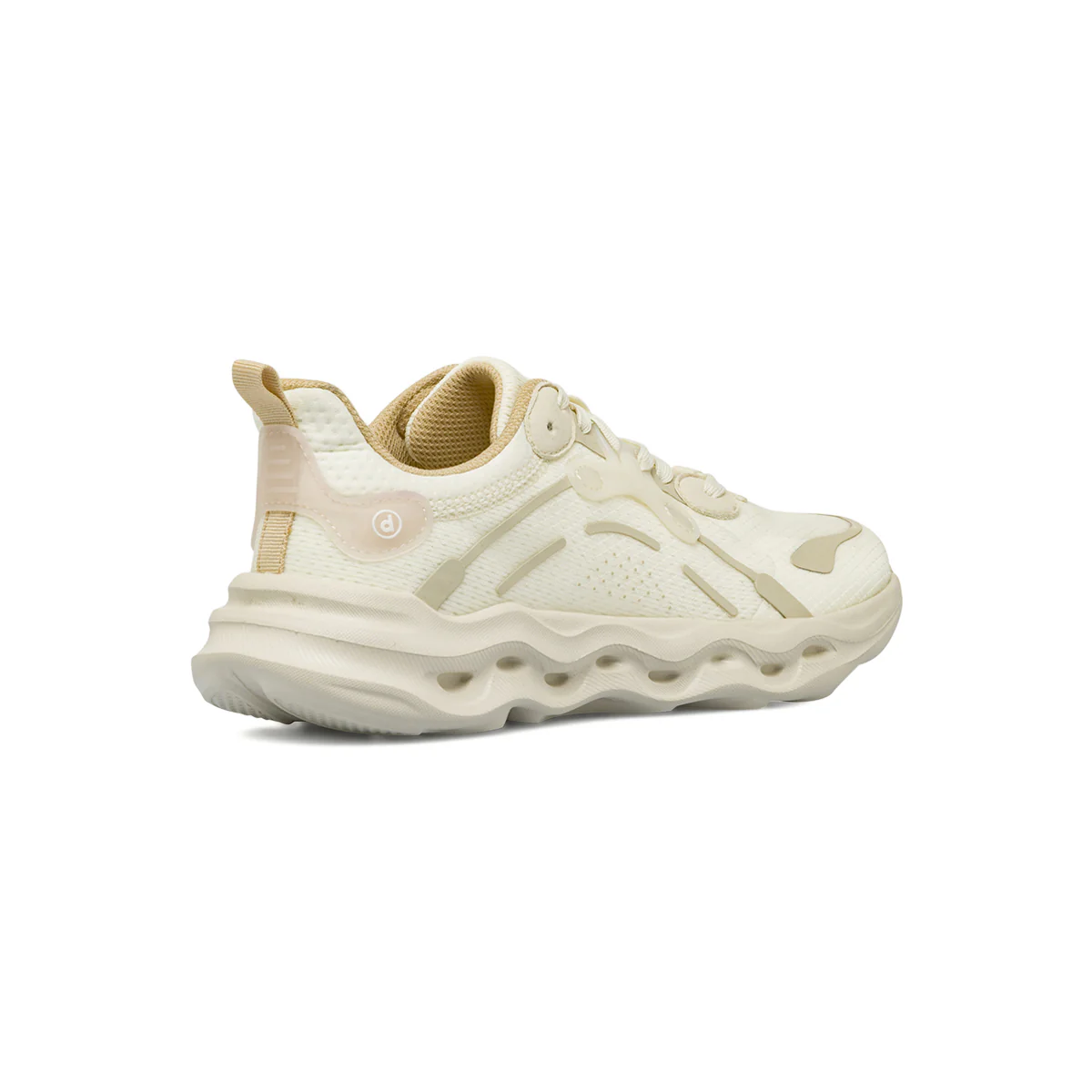 Sneakers da donna bianche con suola ammortizzata Dimensione Danza - Image 3