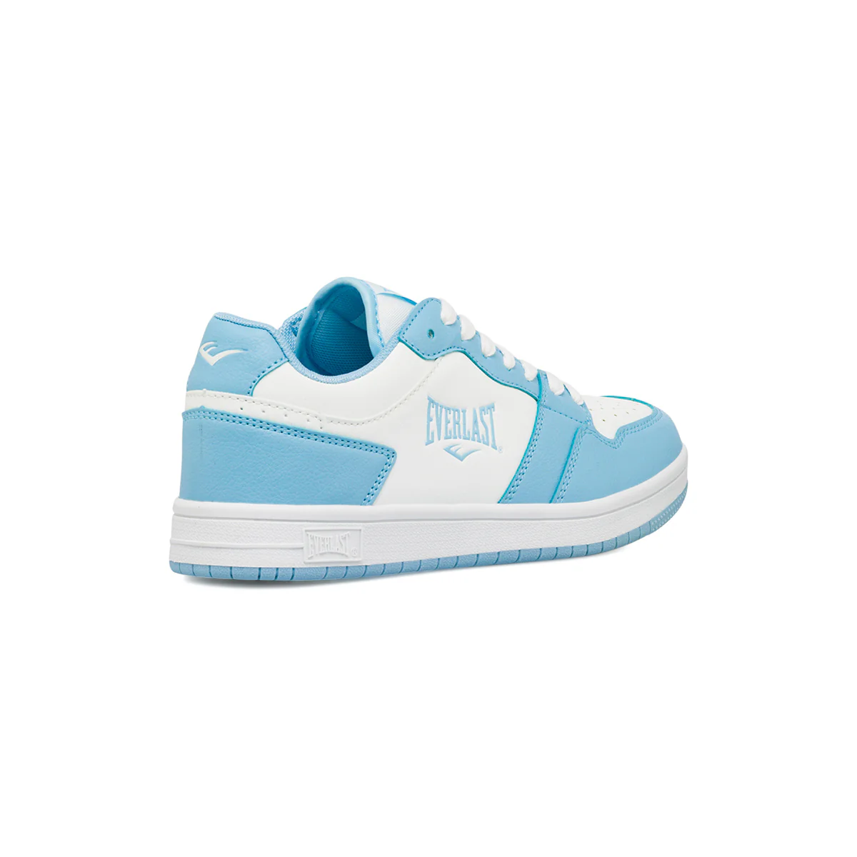 Sneakers da donna bianche e azzurre con logo Everlast - Image 3
