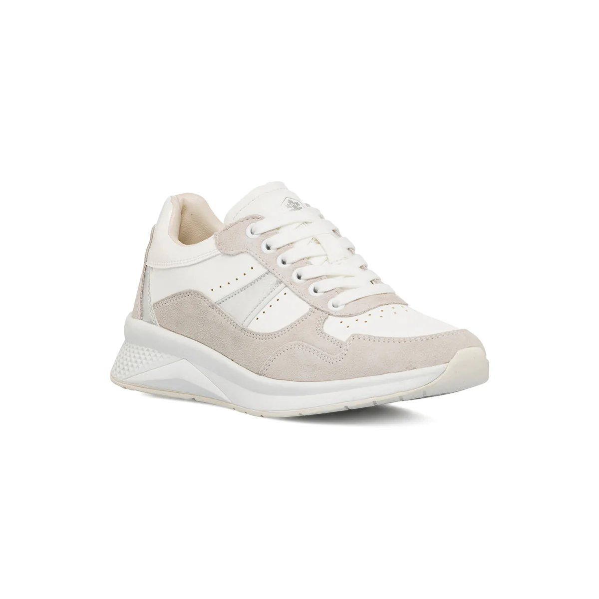 Sneakers da donna bianche e beige sabbia Lumberjack Thelma - Image 2