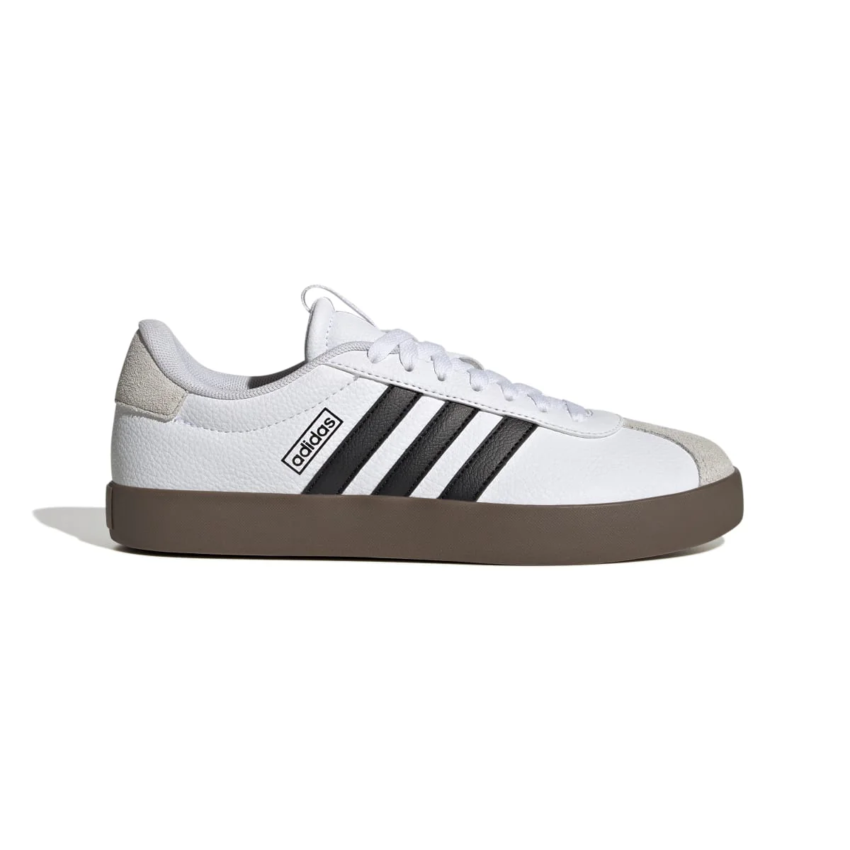 Sneakers da donna bianche e nere con logo adidas VL COURT 3.0 - Image 2