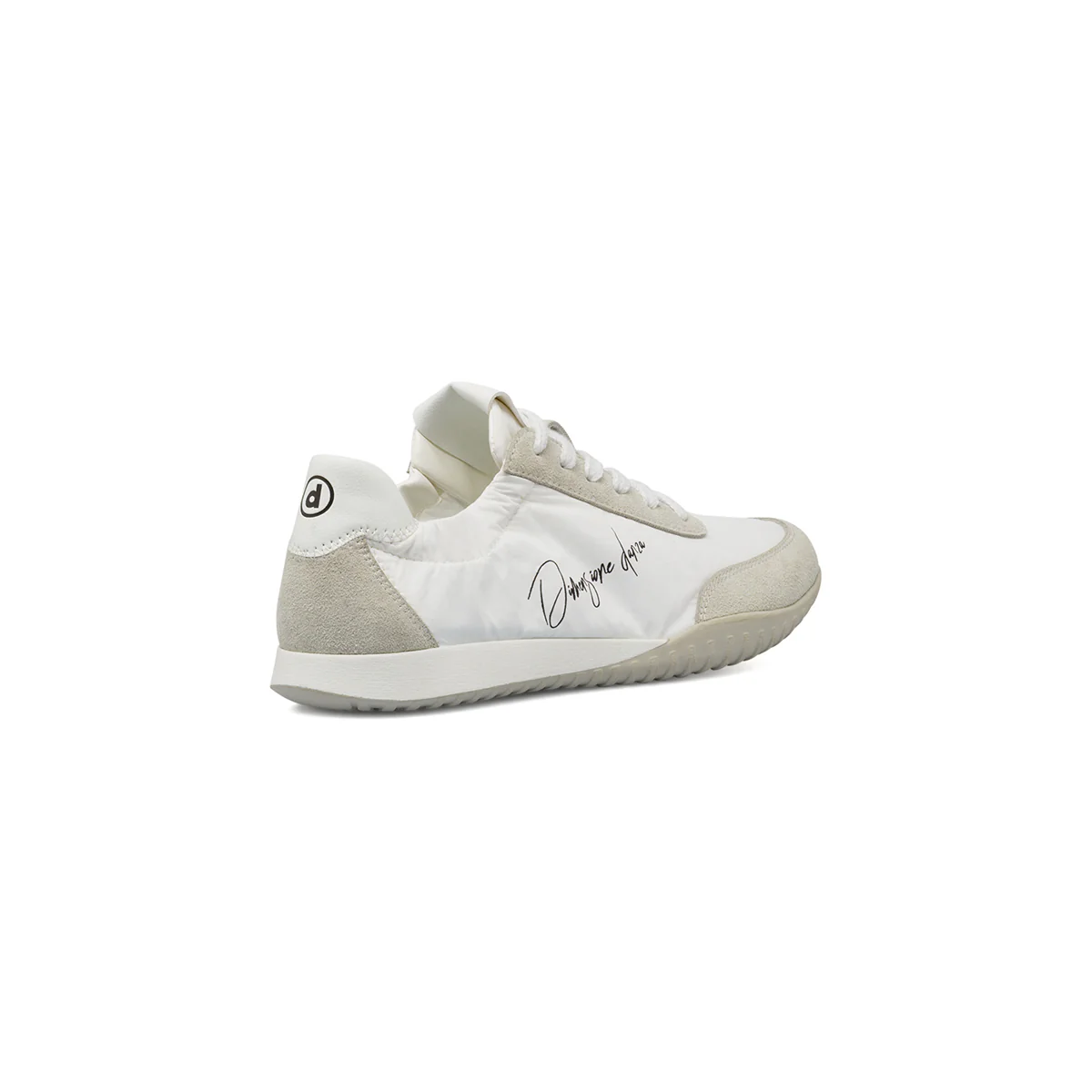 Sneakers da donna bianche in tessuto con dettagli scamosciati Dimensione Danza - Image 3