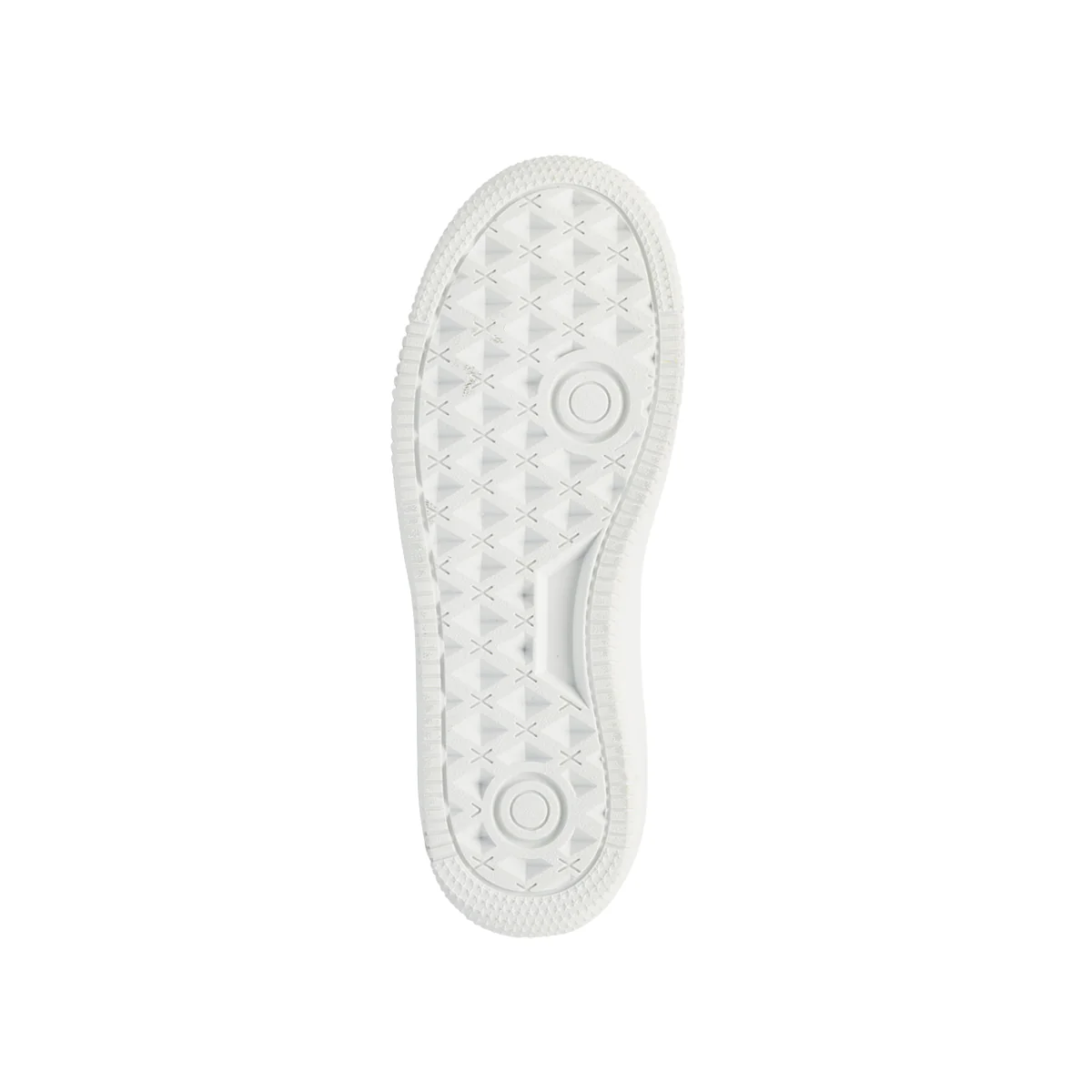 Sneakers da donna bianche Kappa in similpelle con inserti rosa chiaro - Image 4