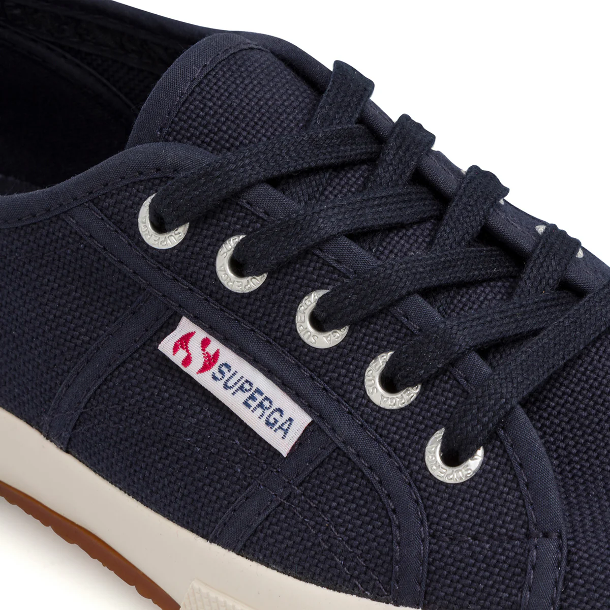 Sneakers da donna blu navy in canvas Superga 2750 Cotu Classic - Image 3