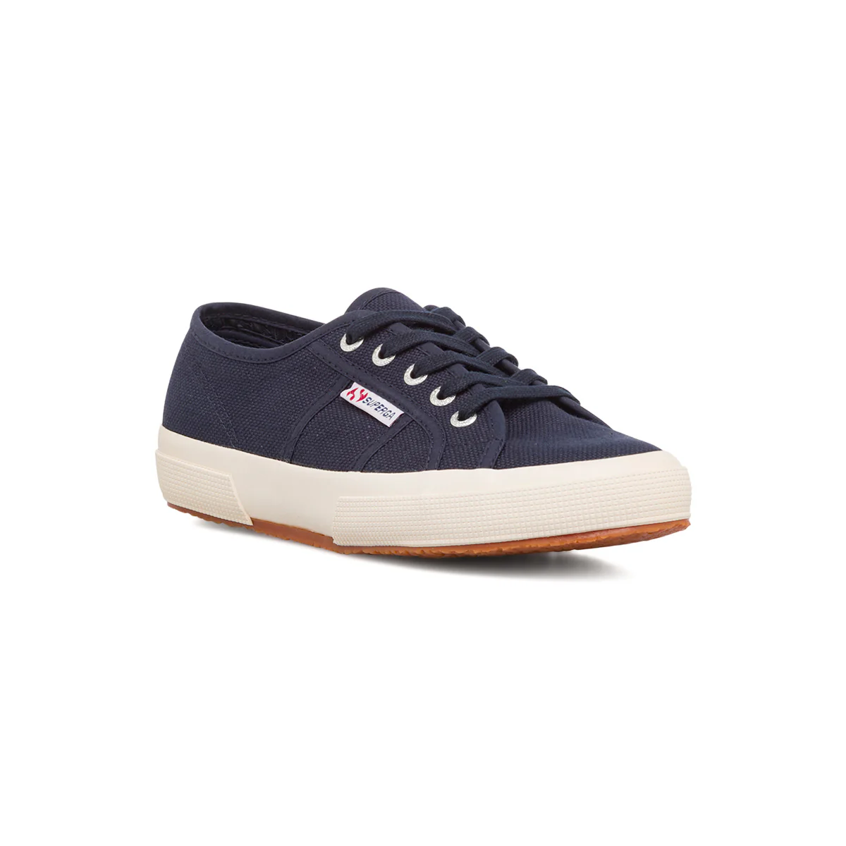 Sneakers da donna blu navy in canvas Superga 2750 Cotu Classic - Image 4