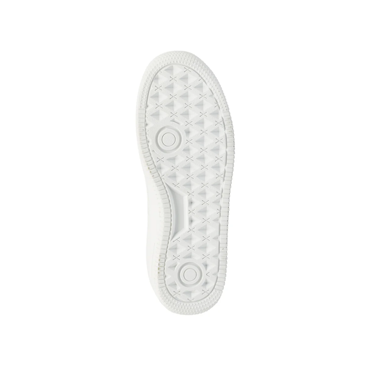 Sneakers da donna Kappa bicolore bianche con inserti azzurri - Image 4