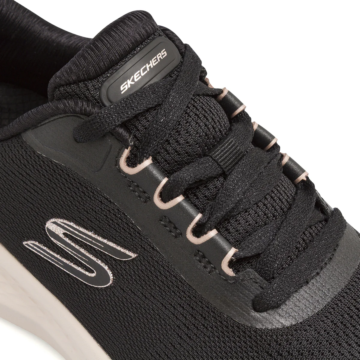 Sneakers da Donna nere con inserti glitter Skechers SKECH-LITE PRO 2.0 - Image 4