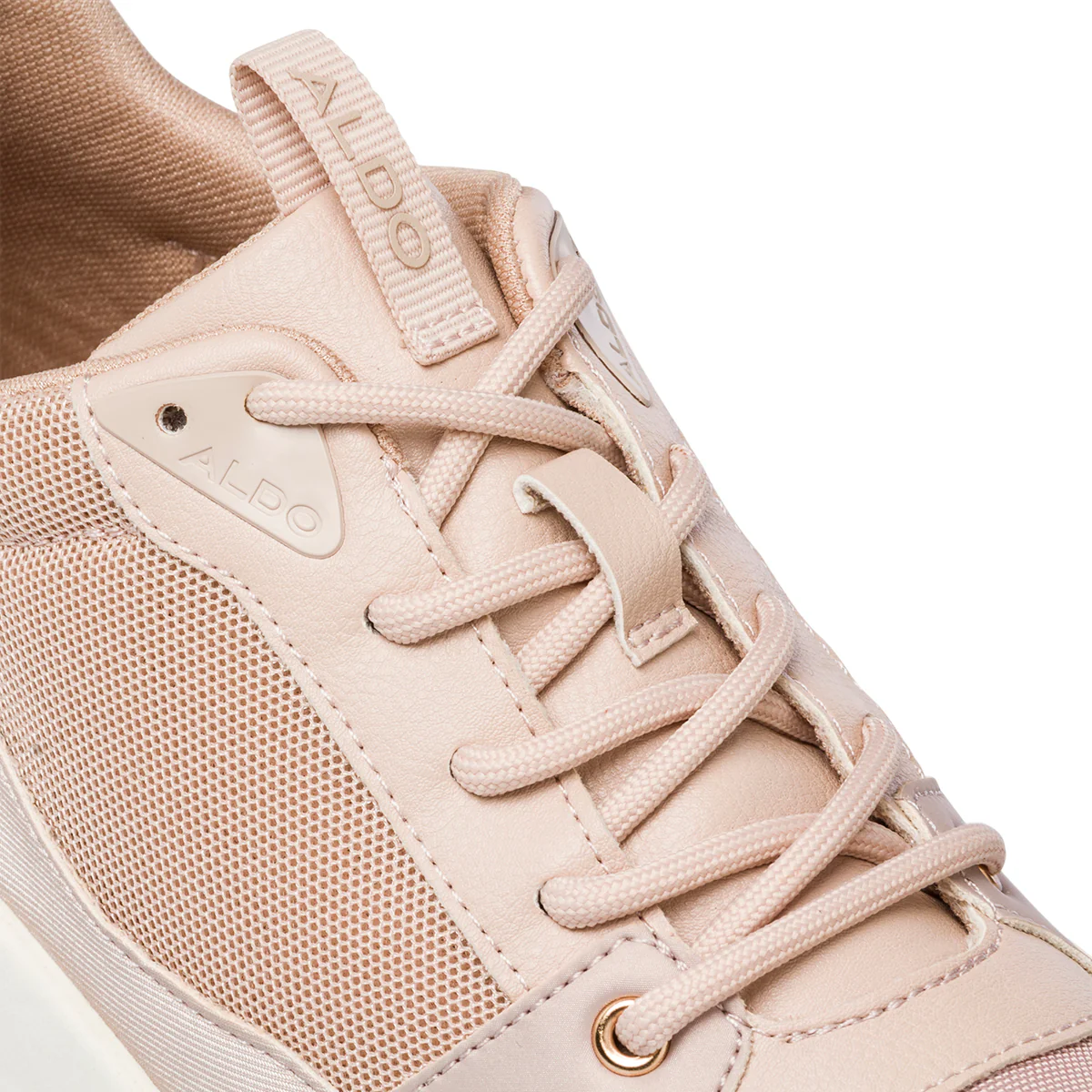Sneakers da donna rosa con zeppa 6 cm ALDO Goodvibes - Image 6
