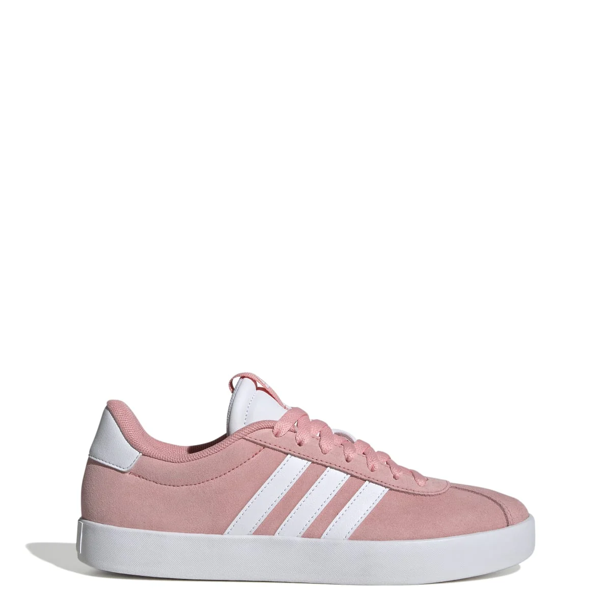 Sneakers da donna rosa in pelle scamosciata adidas VL Court 3.0 - Image 2