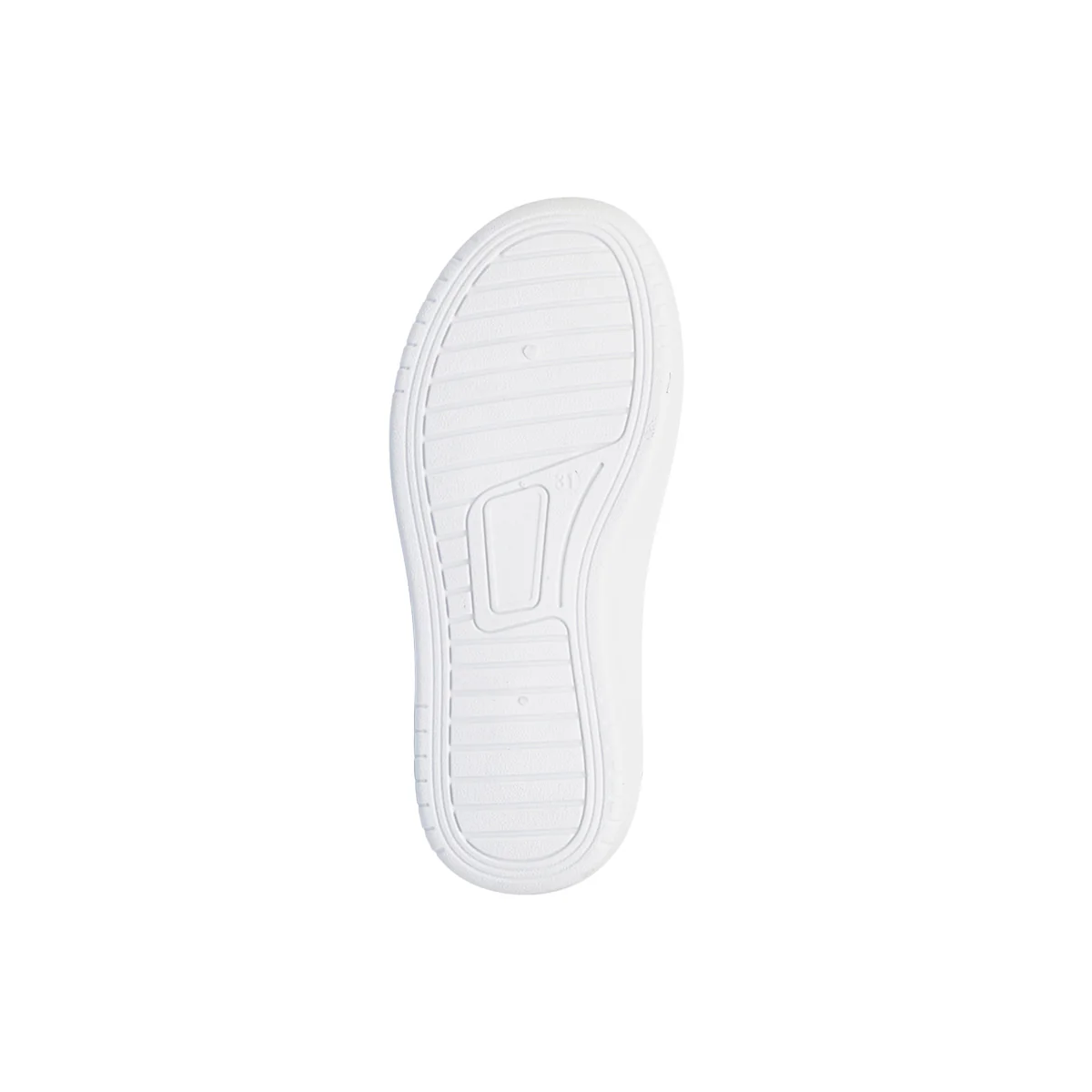 Sneakers da ragazza bianche con dettagli rosa e glitter Soprani Sport - Image 4