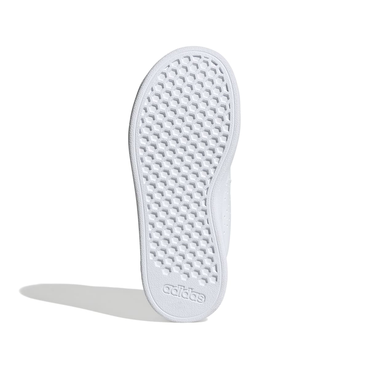 Sneakers da ragazza bianche e rose con tripla chiusura strappo Advantage 2.0 adidas - Image 6