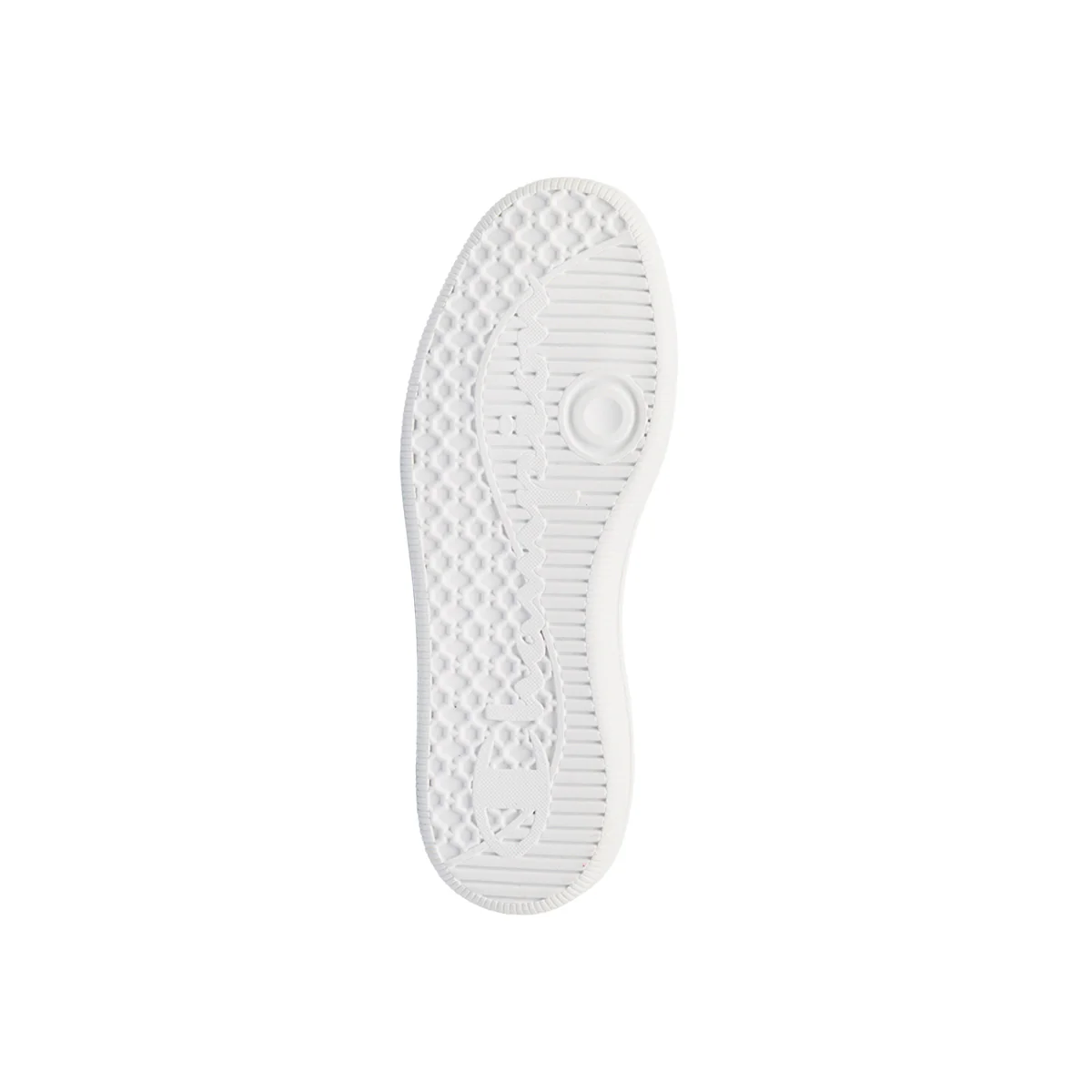 Sneakers da ragazza bianche e rosa con logo Champion Prestige - Image 4