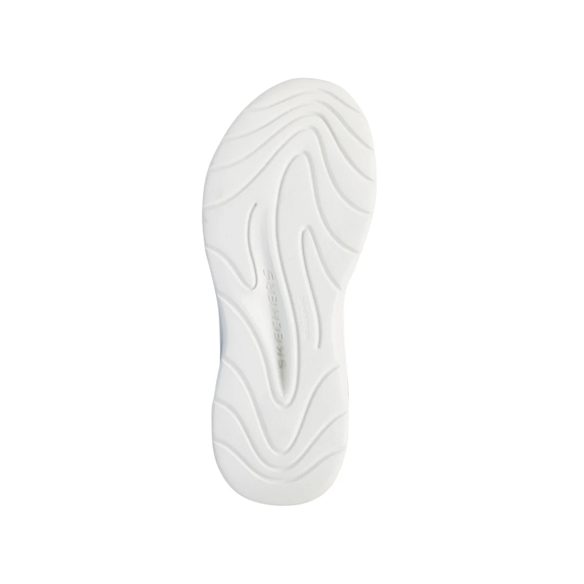 Sneakers da ragazza lilla con glitter e logo Skechers Wave - Image 4