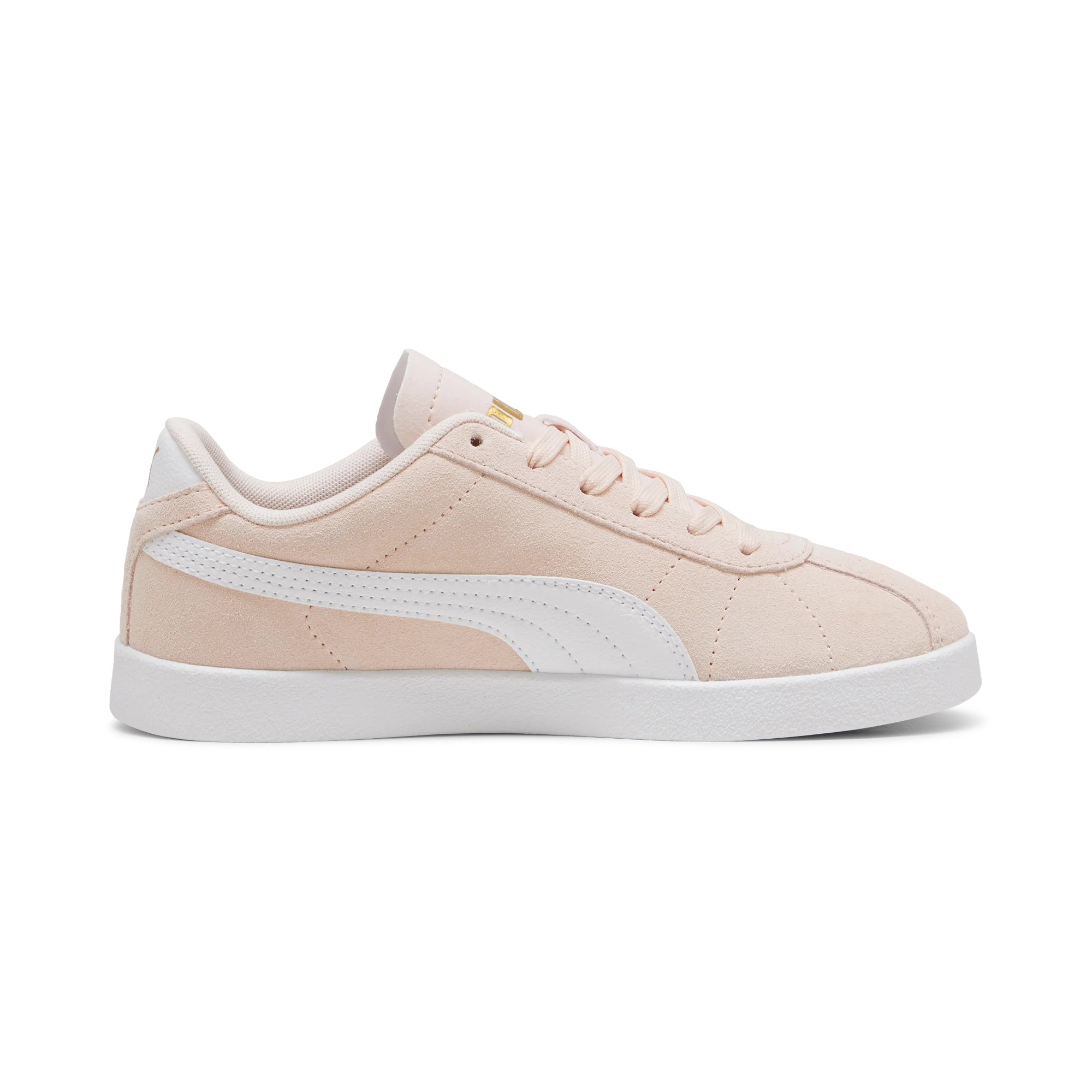 Sneakers da ragazza rosa in pelle scamosciata Puma Club II - Image 5