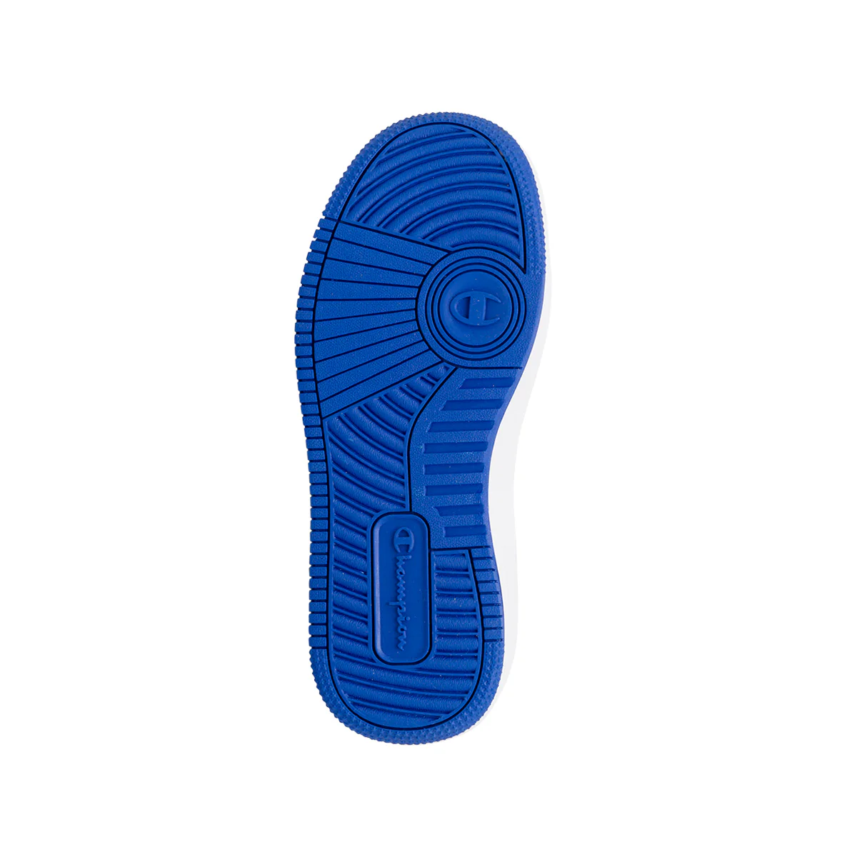 Sneakers da ragazzo bianche cobn dettagli blu e rossi Champion Rebound Low - Image 4
