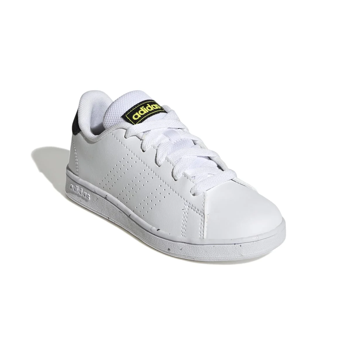 Sneakers da ragazzo bianche con strisce traforate adidas Advantage K - Image 12