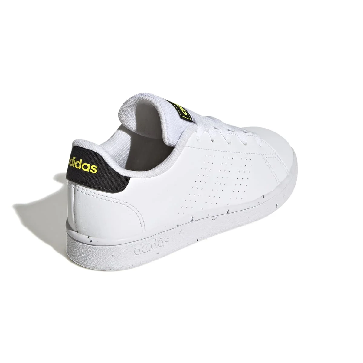 Sneakers da ragazzo bianche con strisce traforate adidas Advantage K - Image 6