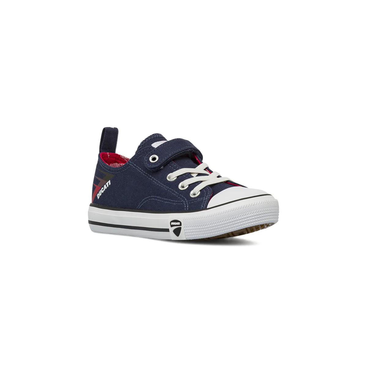 Sneakers da Ragazzo blu con dettagli rossi Ducati - Image 2
