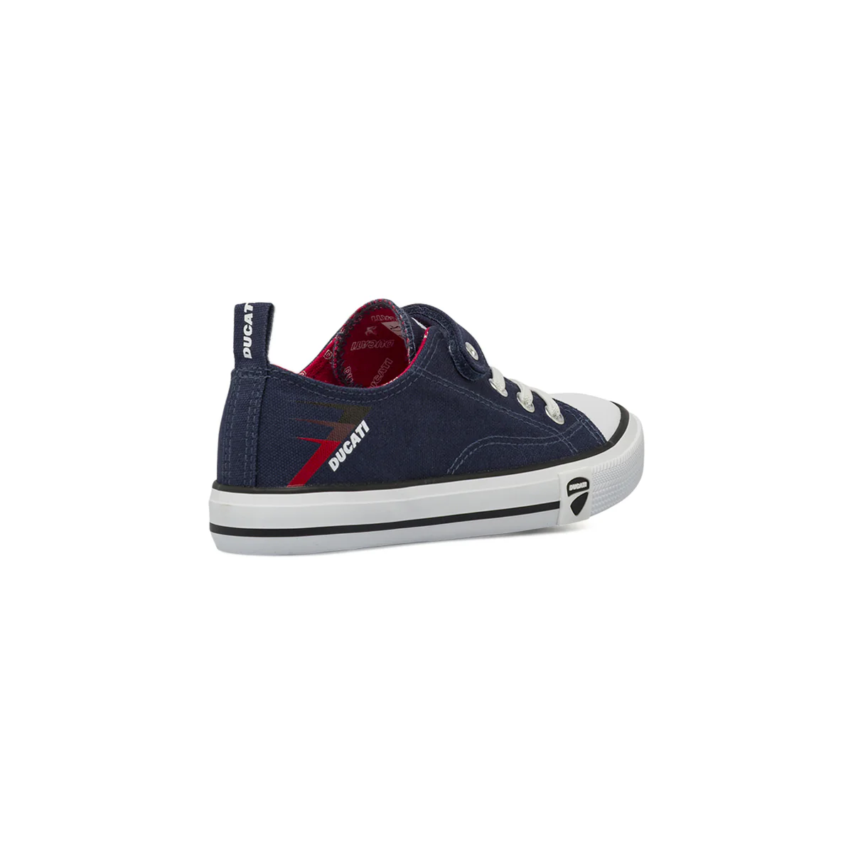Sneakers da Ragazzo blu con dettagli rossi Ducati - Image 3