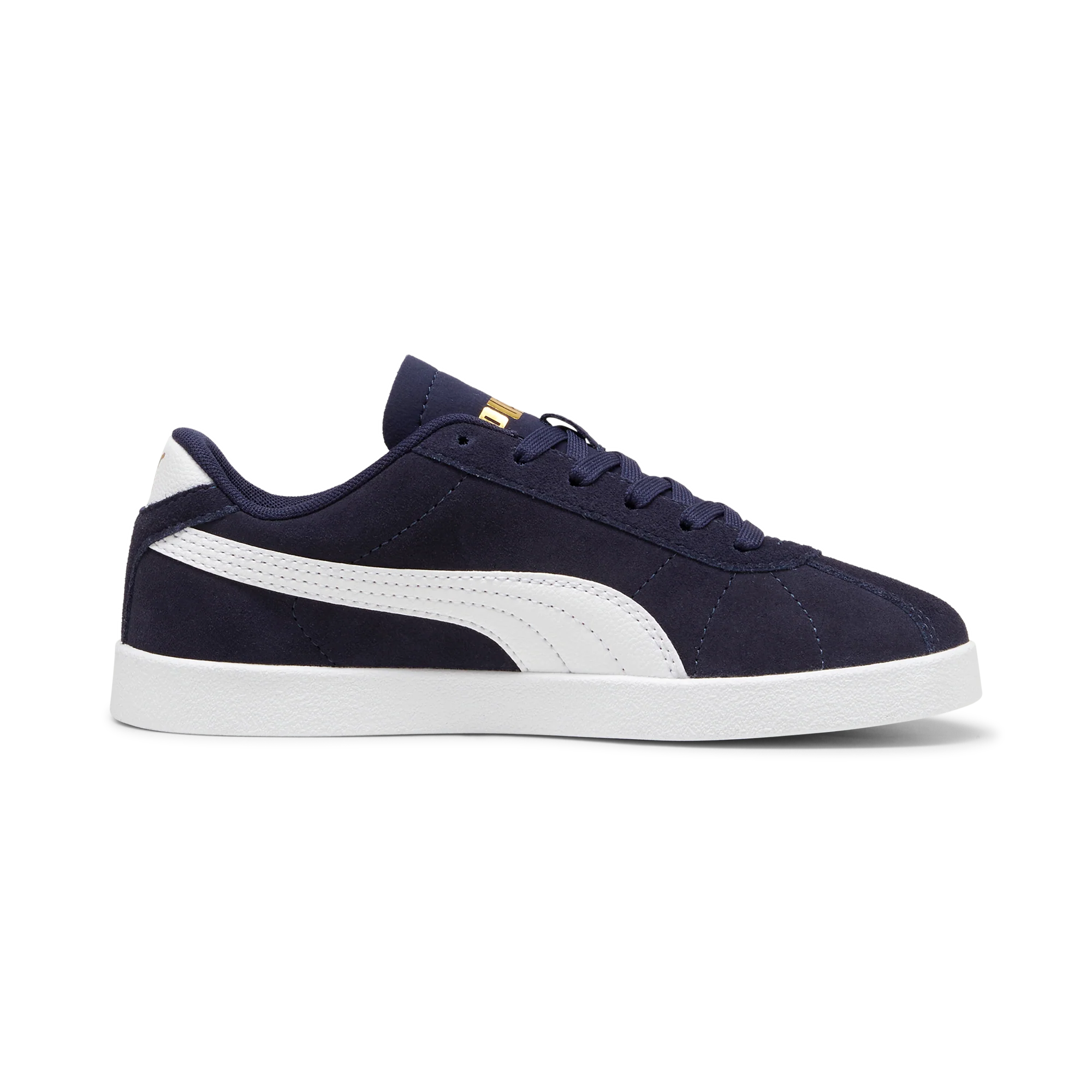 Sneakers da ragazzo blu in pelle scamosciata Puma Club II - Image 5