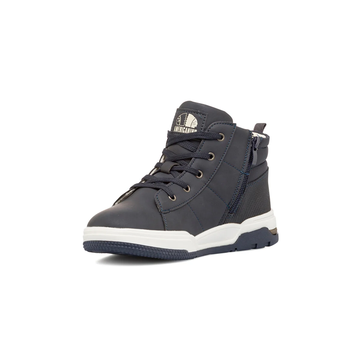 Sneakers da ragazzo blu navy con logo Americanino - Image 4