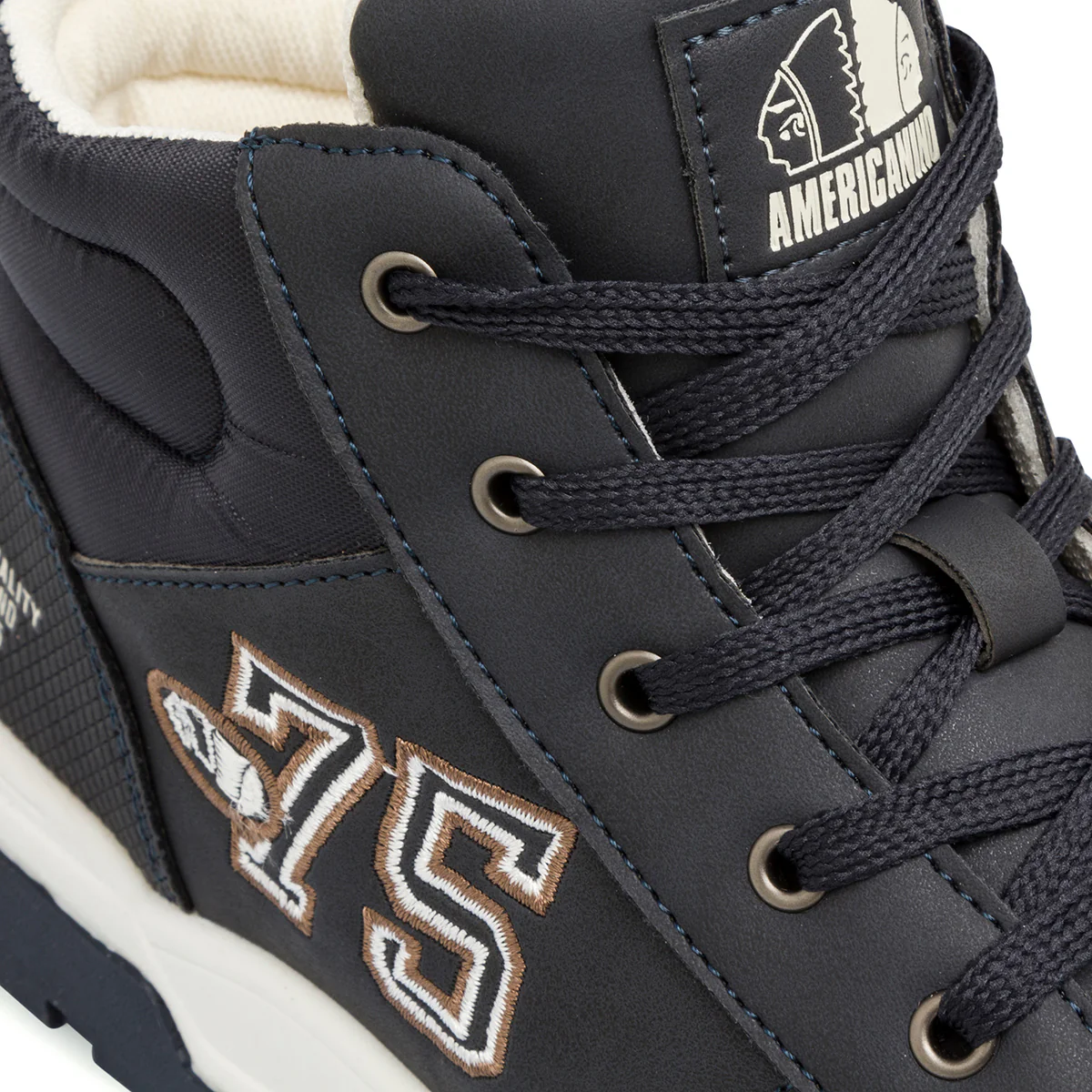 Sneakers da ragazzo blu navy con logo Americanino - Image 6