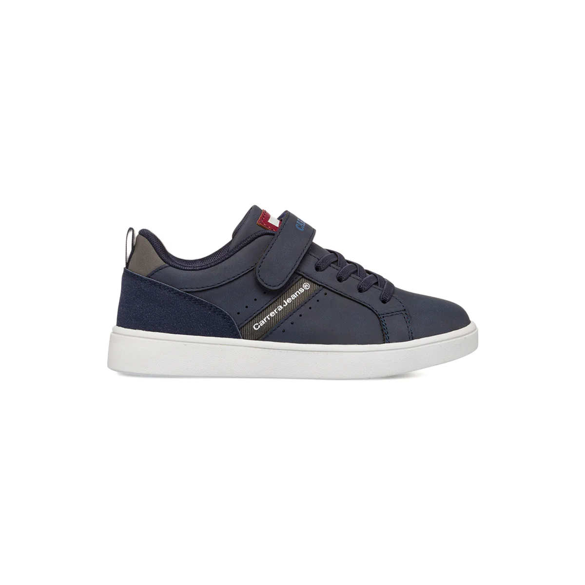 Sneakers da ragazzo blu navy con logo Carrera Jeans