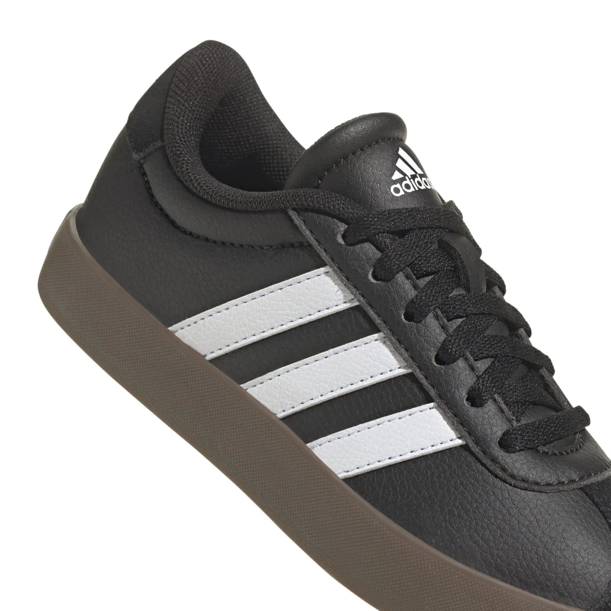 Sneakers da ragazzo nere adidas VL Court 3.0 in pelle - Image 11