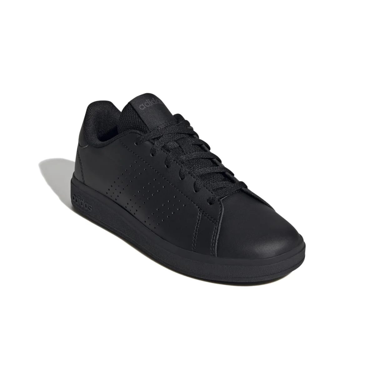 Sneakers da ragazzo nere con logo adidas Advantage Base 2.0 - Image 8