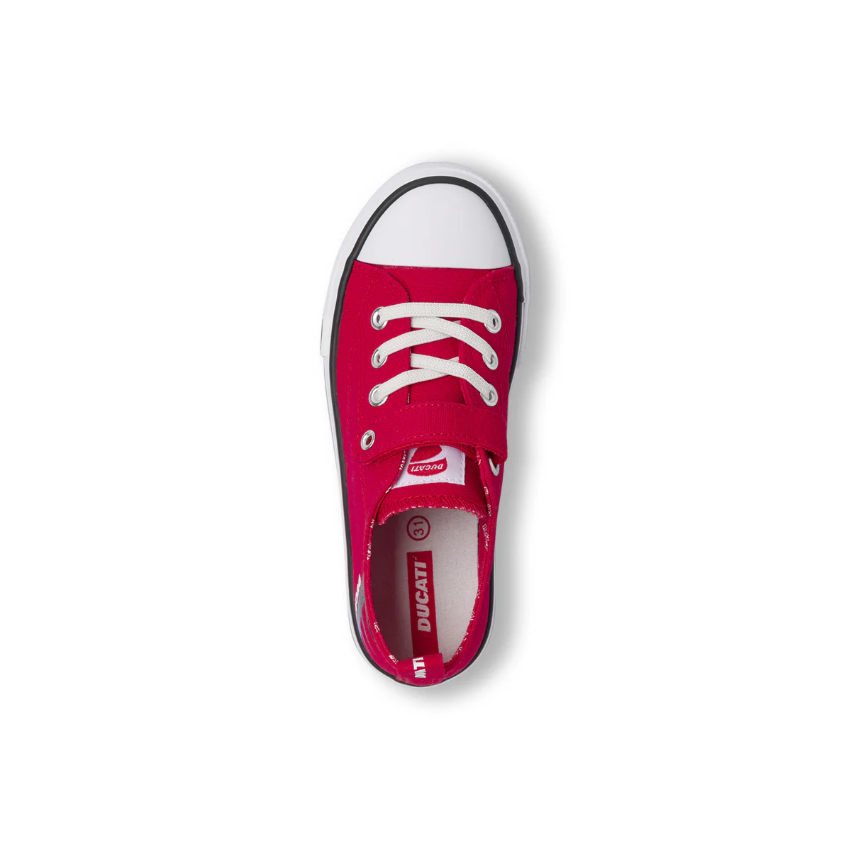 Sneakers da Ragazzo rosse con punta bianca Ducati - Image 6