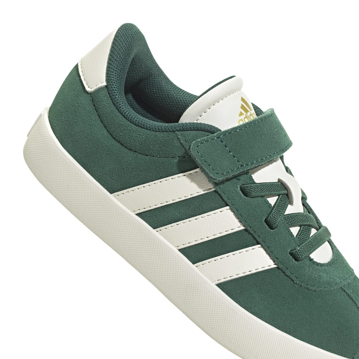 Sneakers da ragazzo verdi con logo adidas VL Court 3.0 - Image 10