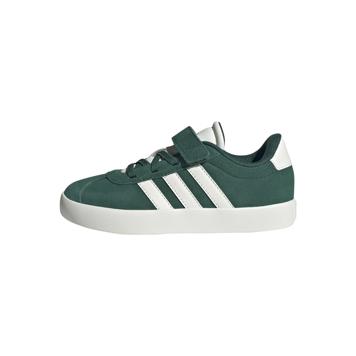 Sneakers da ragazzo verdi con logo adidas VL Court 3.0 - Image 3