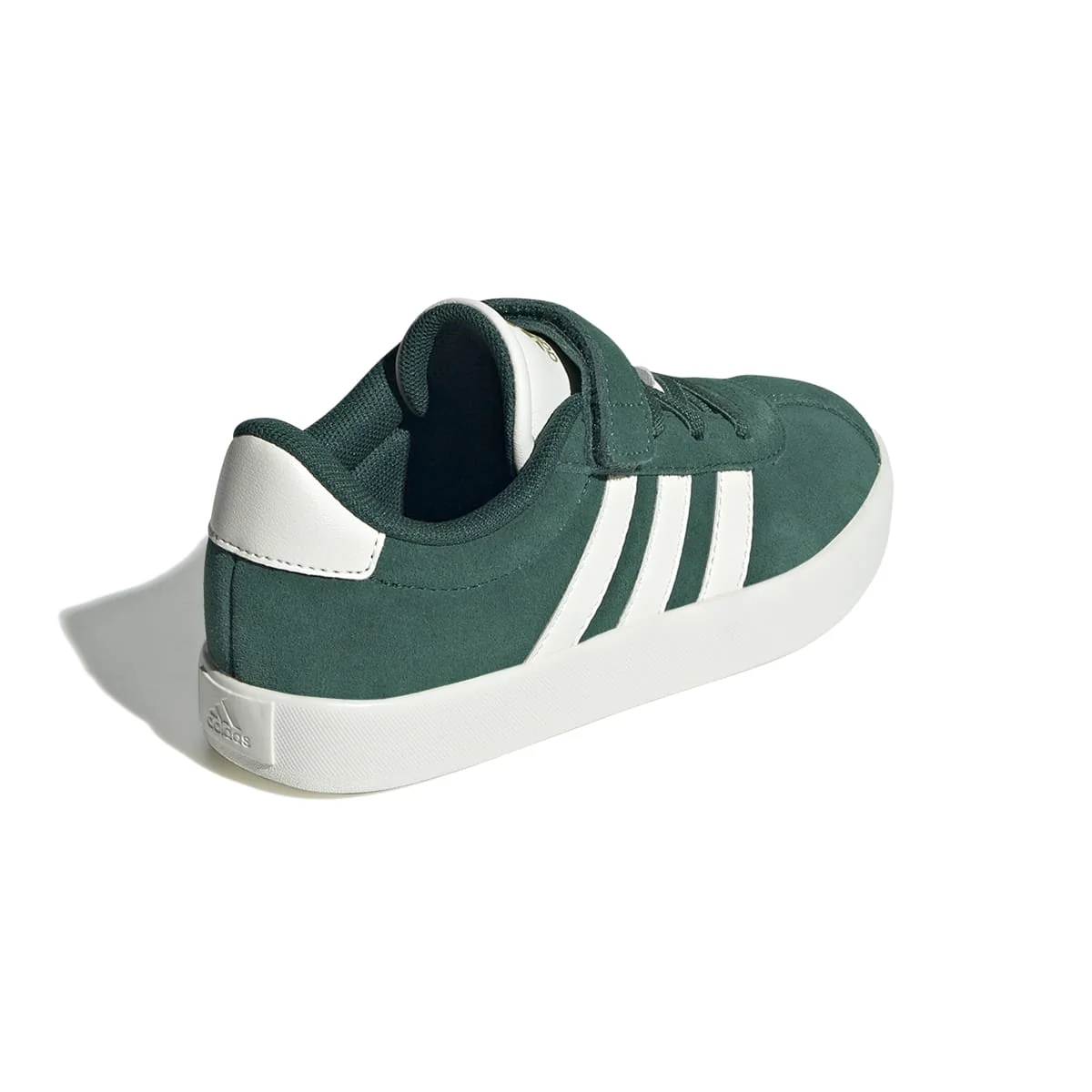 Sneakers da ragazzo verdi con logo adidas VL Court 3.0 - Image 9