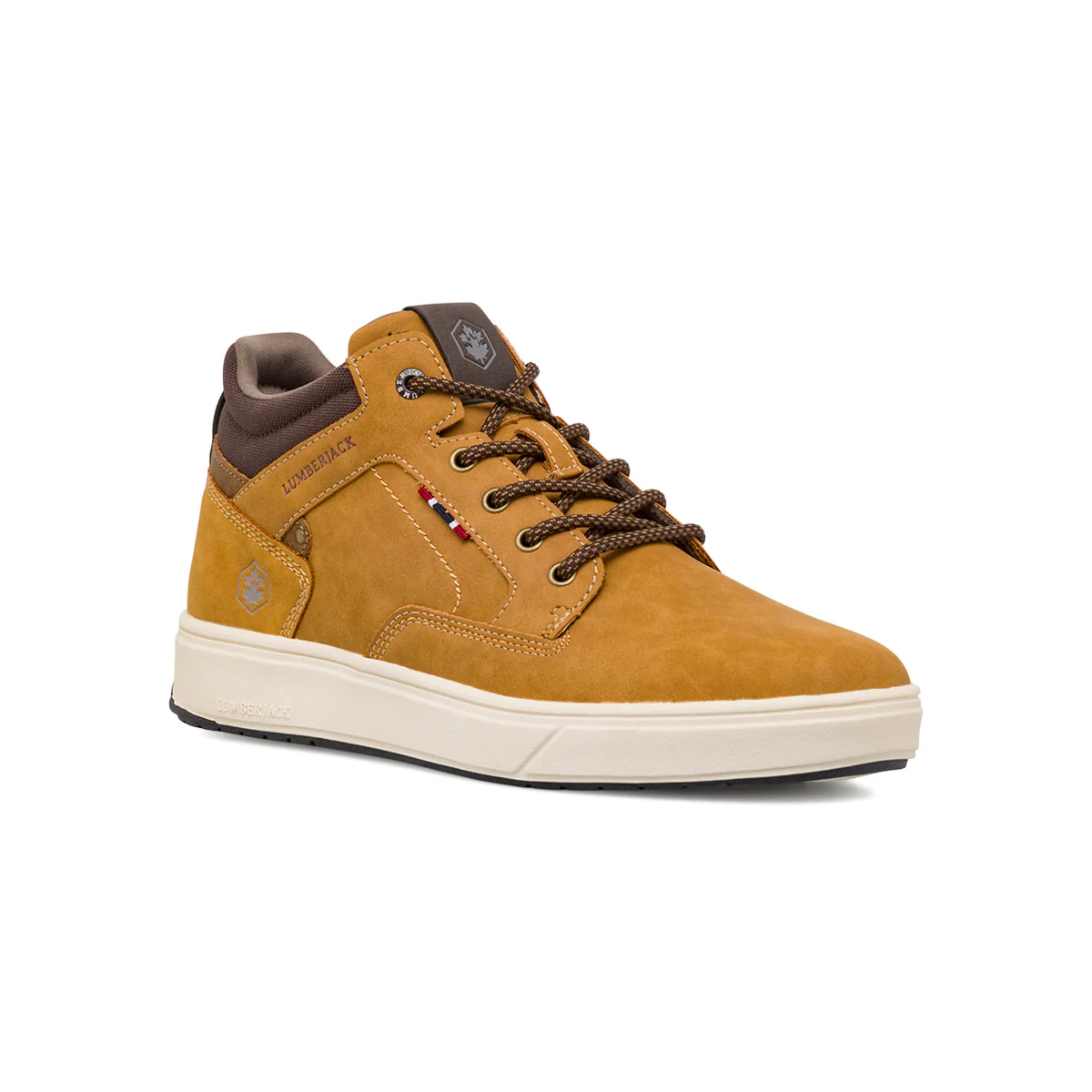 Sneakers alte ocra da uomo Lumberjack Marvin - Image 2
