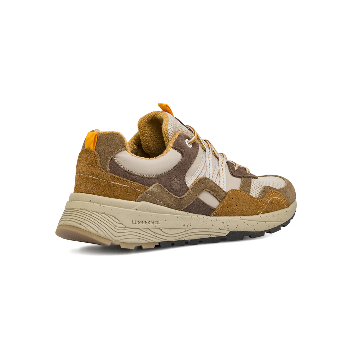 Sneakers da Uomo beige e marrone con effetto suede Lumberjack - Image 3