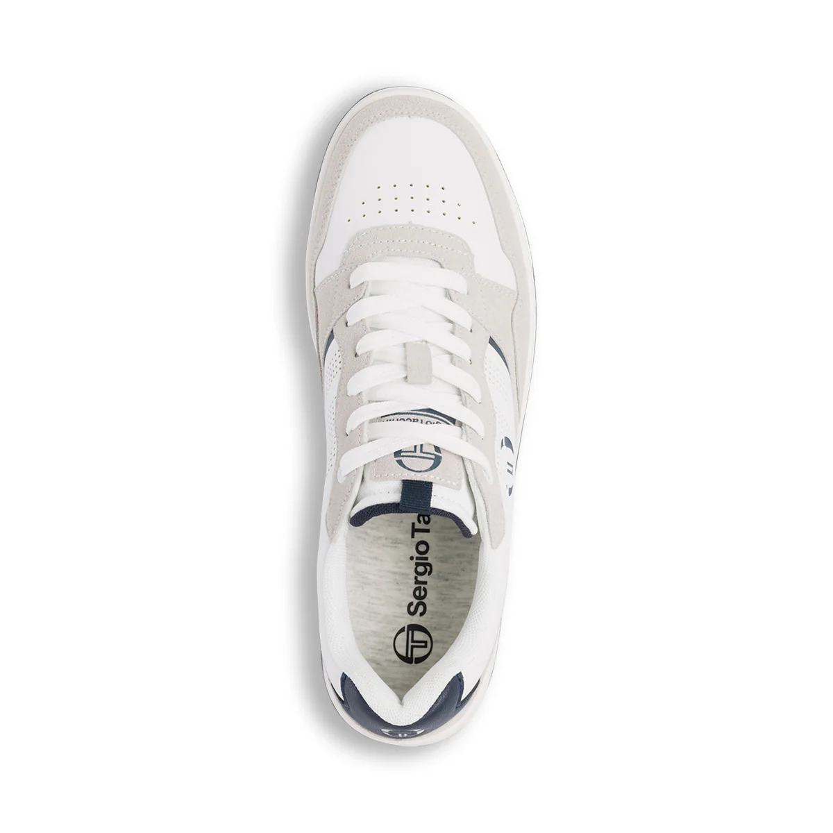 Sneakers da uomo bianche, blu e grigie Sergio Tacchini Pisa - Image 6