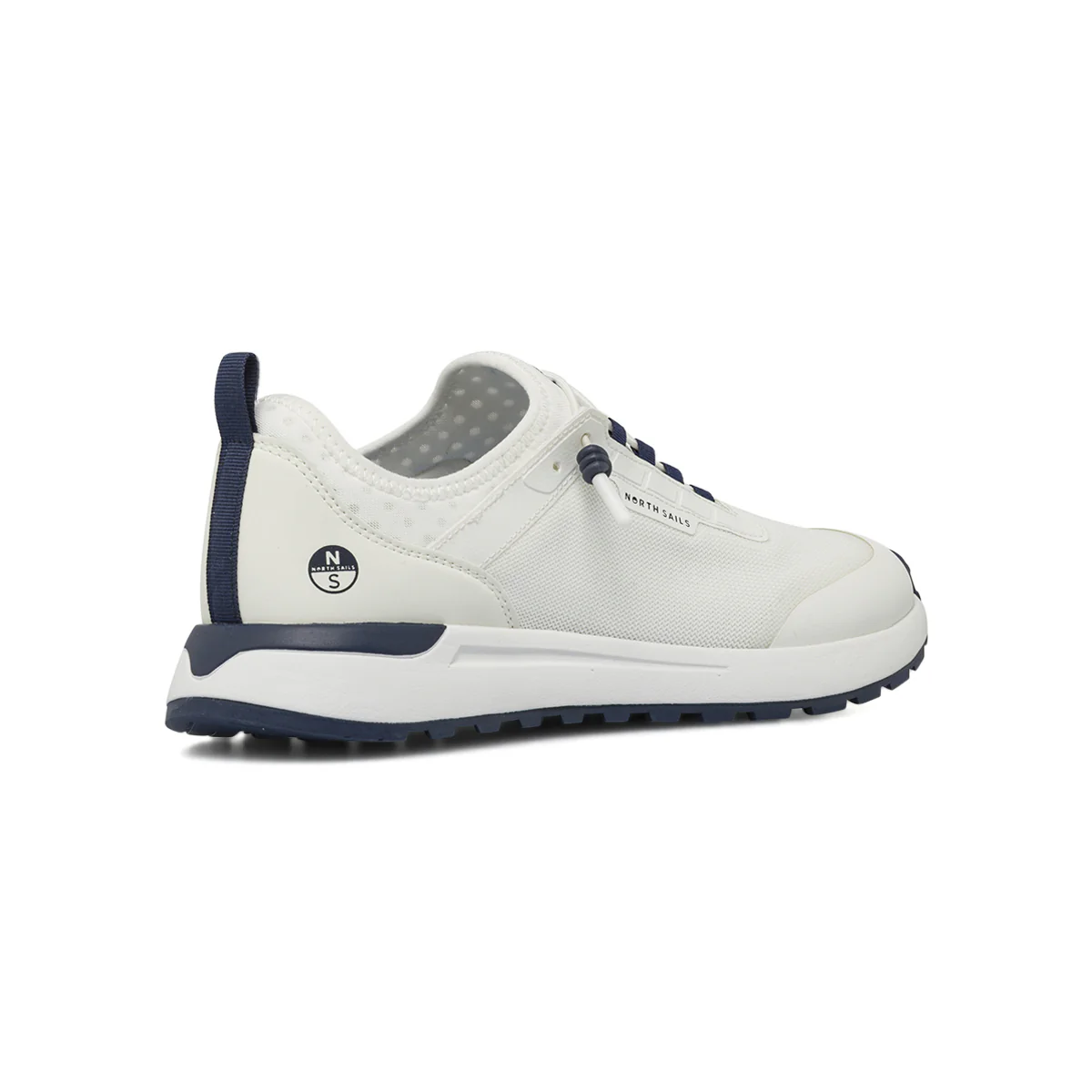 Sneakers da uomo bianche con dettagli blu navy North Sails - Image 3