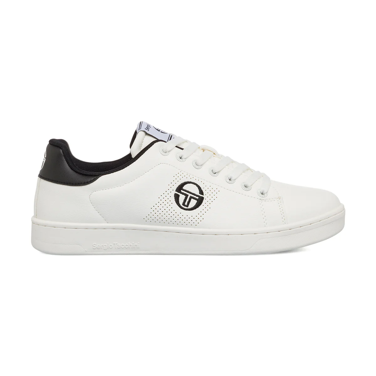 Sneakers da uomo bianche con dettagli blu Sergio Tacchini Gran Torino