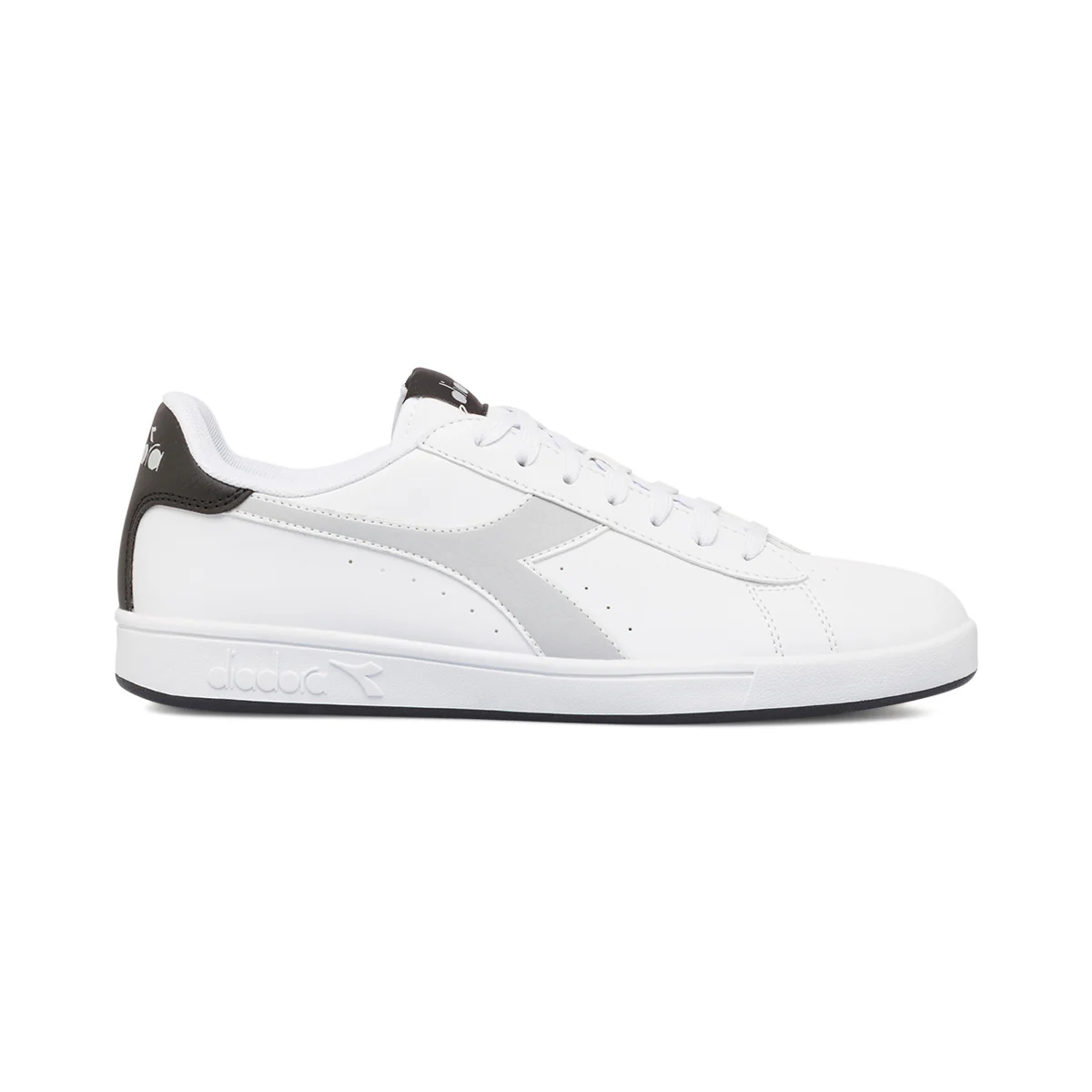 Sneakers da uomo bianche con dettagli neri Diadora Torneo