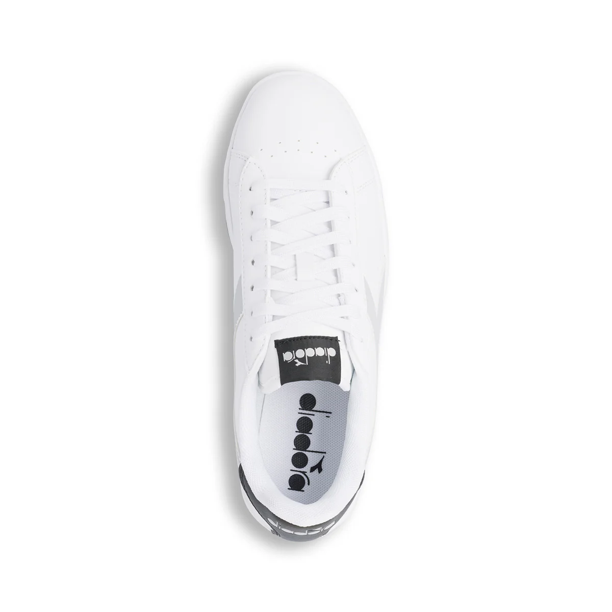 Sneakers da uomo bianche con dettagli neri Diadora Torneo - Image 6