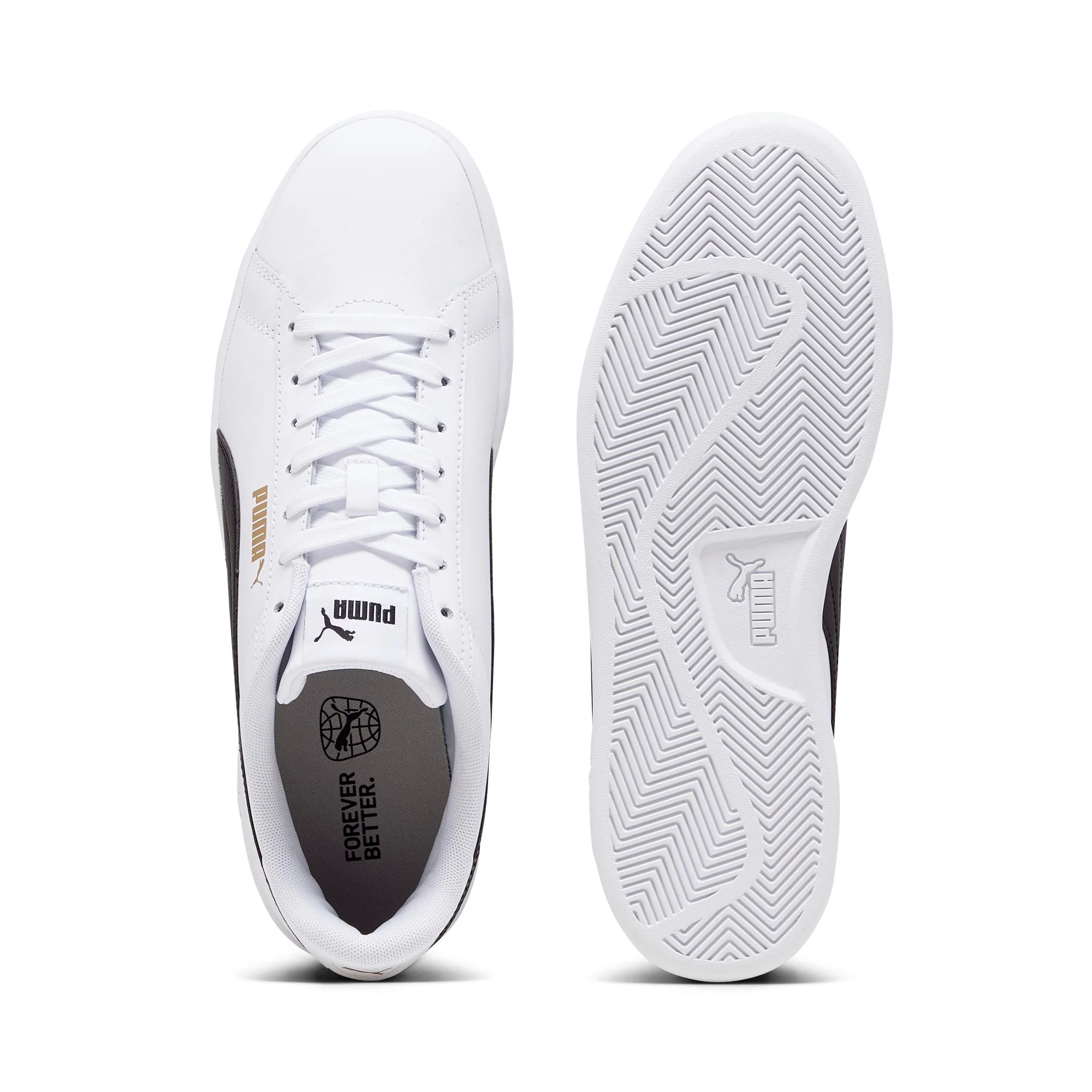 Sneakers da uomo bianche con logo a contraso Puma Smash 3.0 - Image 7