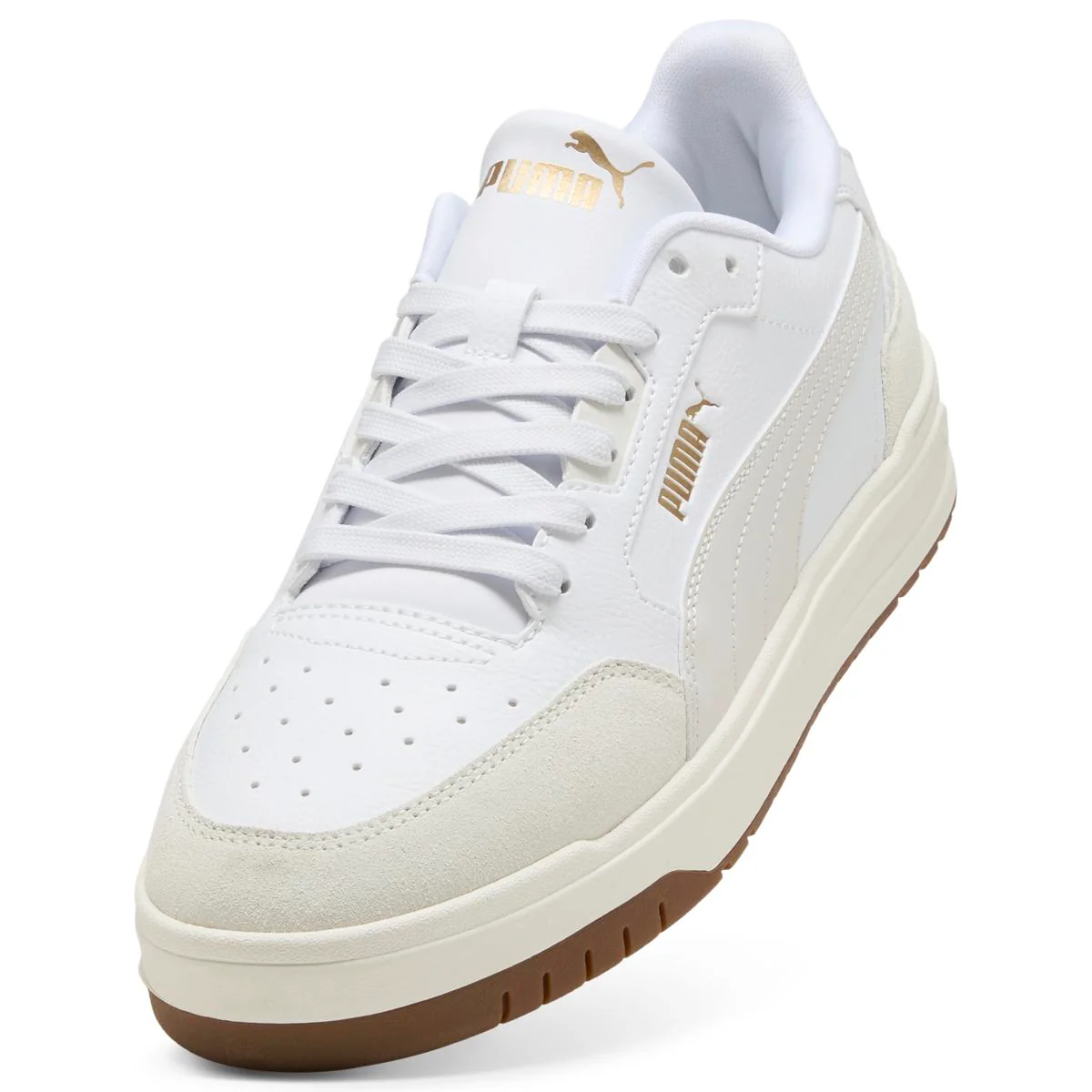 Sneakers da Uomo bianche con logo dorato Puma Shuffle Downtown - Image 2
