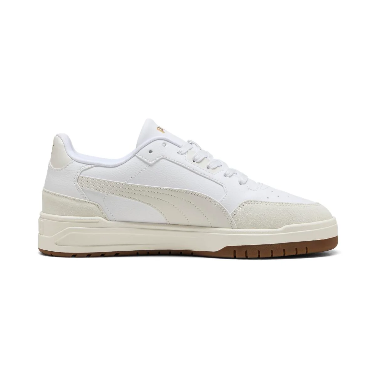 Sneakers da Uomo bianche con logo dorato Puma Shuffle Downtown - Image 3