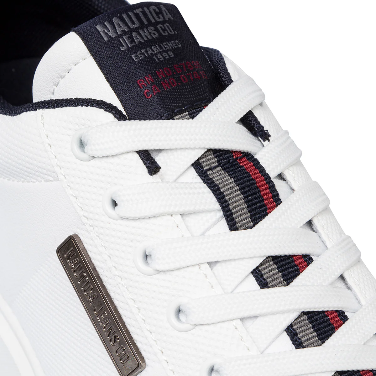 Sneakers da uomo bianche con logo Nautica Jeans - Image 4