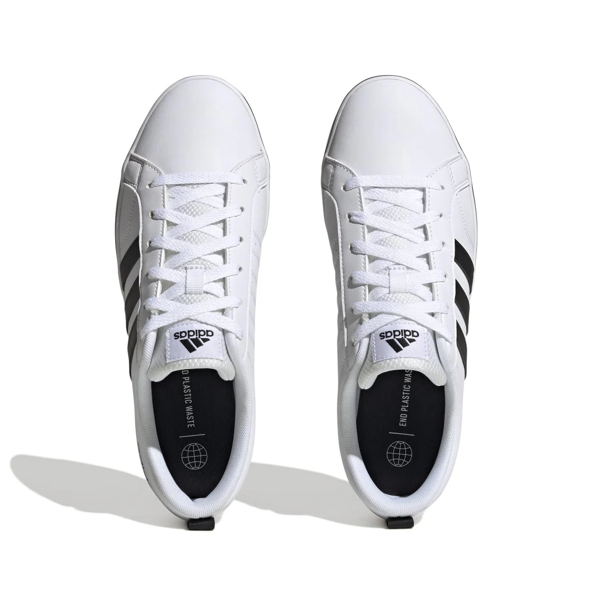 Sneakers da uomo bianche con strisce a contrasto adidas Vs Pace 2.0 - Image 2