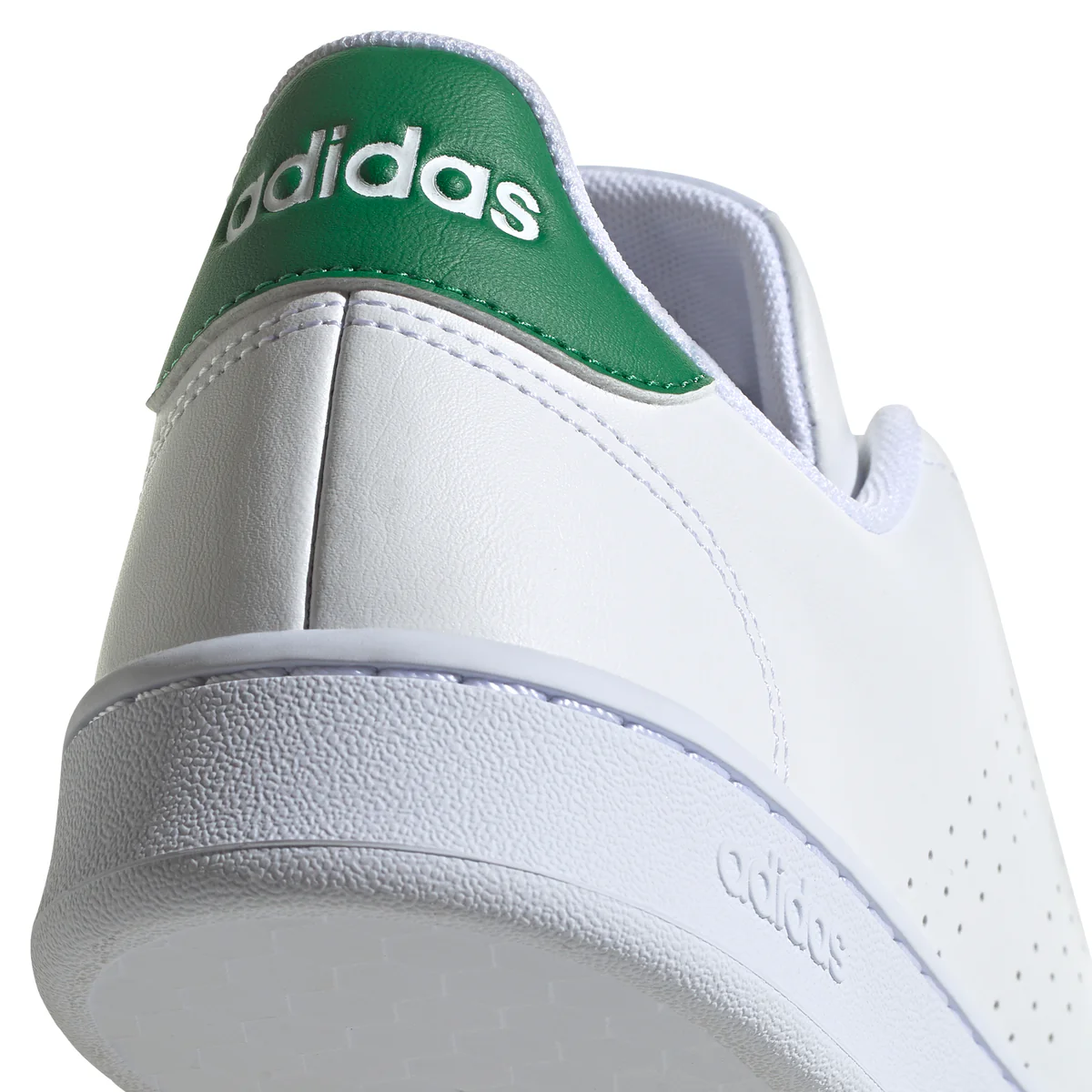 Sneakers da uomo bianche con strisce traforate adidas Advantage - Image 14