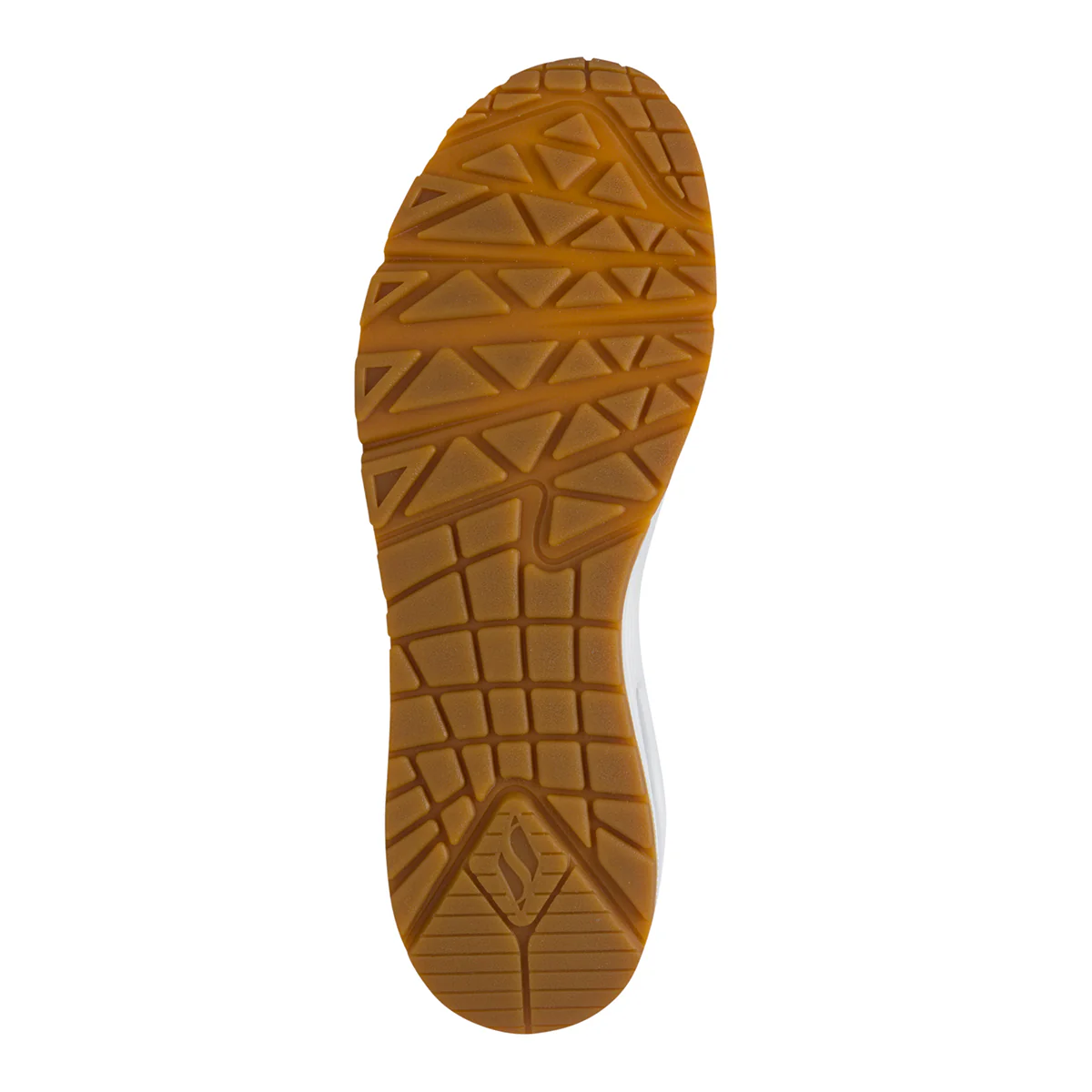Sneakers da uomo bianche con suola ad aria Skechers Uno - Image 5