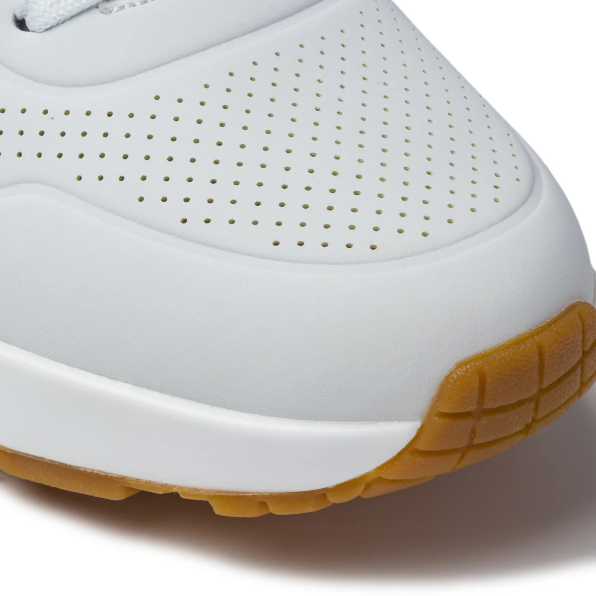 Sneakers da uomo bianche con suola ad aria Skechers Uno - Image 6